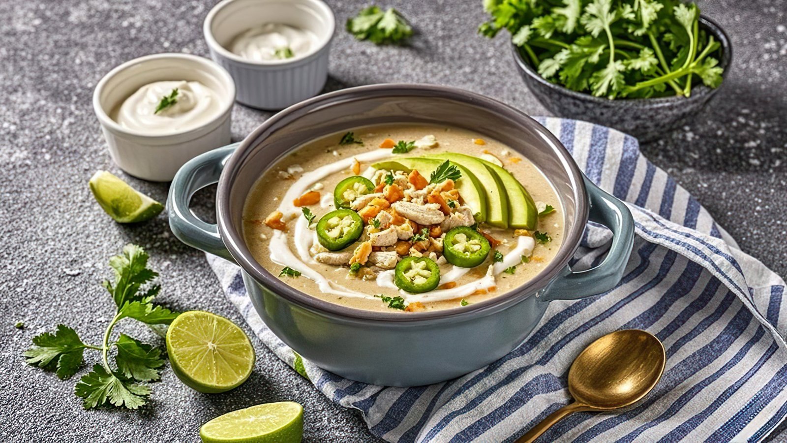 Creamy White Chicken Chili