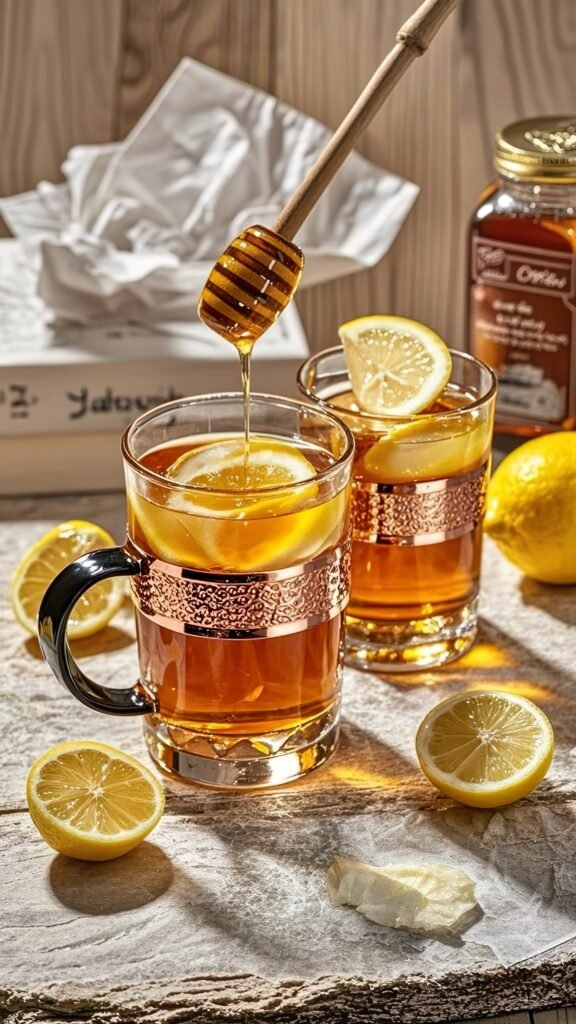 A hot toddy is perfect for a cold night, especially when you’re feeling under the weather. This warm cocktail is my go-to remedy for a nasty cough and a classic cold. It’s easy to make, much tastier than cough syrup, and once you learn how to make it, you’ll find relief in no time!