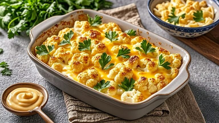 Mary berry Cauliflower Cheese Recipe: A Comforting Classic with Vegan Options