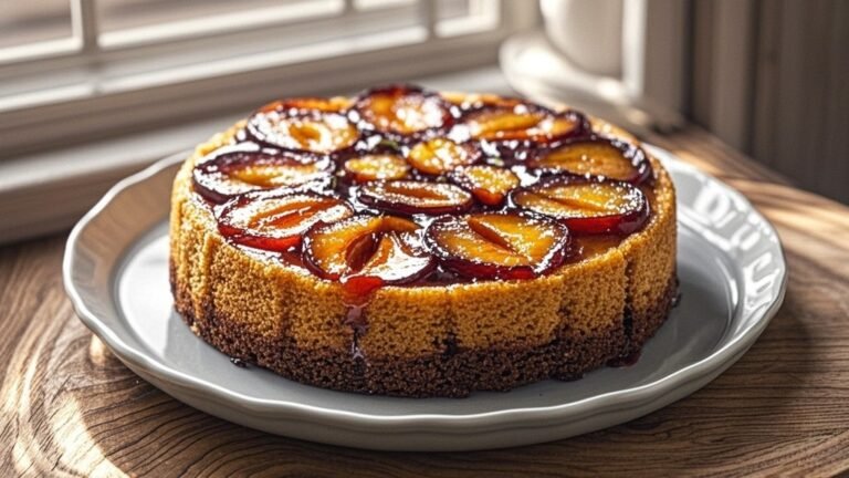 plum upside down cake mary berry