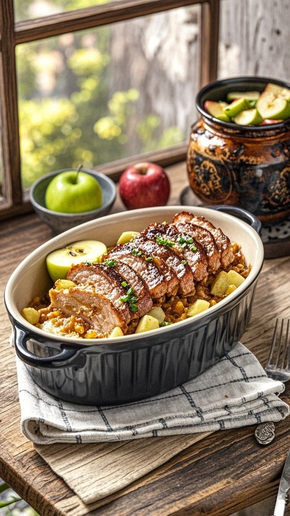 Mary Berry Pork and Apple Casserole