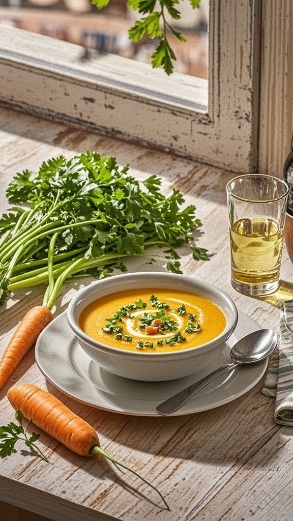 Mary Berry Carrot and Coriander Soup