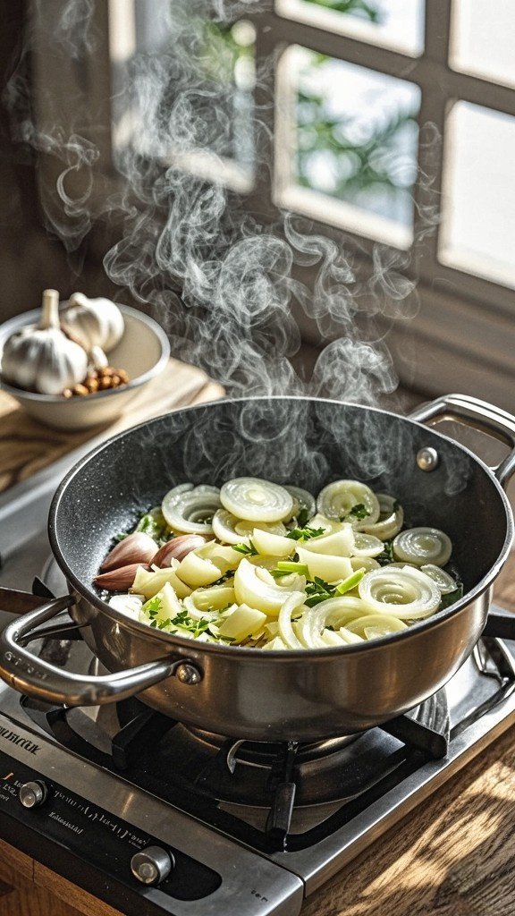 Sauté the Vegetables