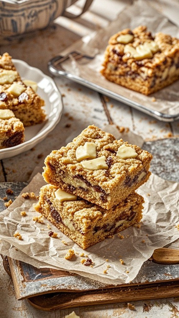 Mary Berry White Chocolate Blondies