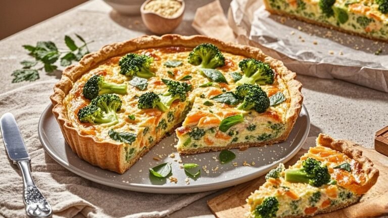 salmon and broccoli quiche mary berry