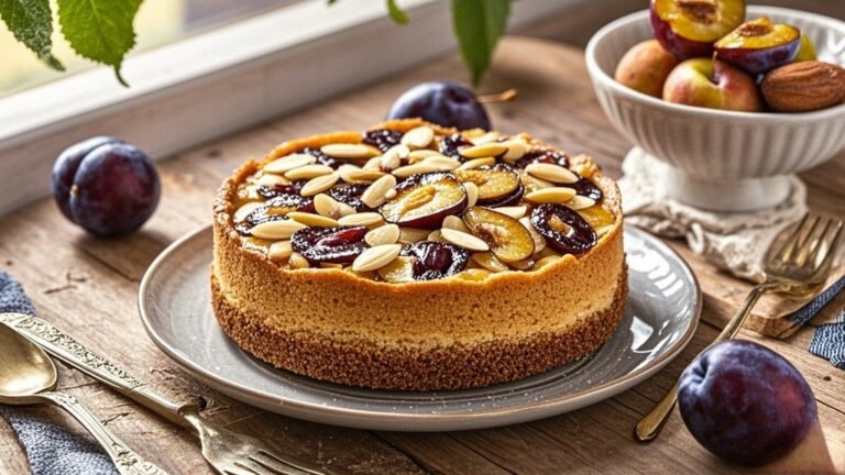 Mary Berry Plum and Almond Cake