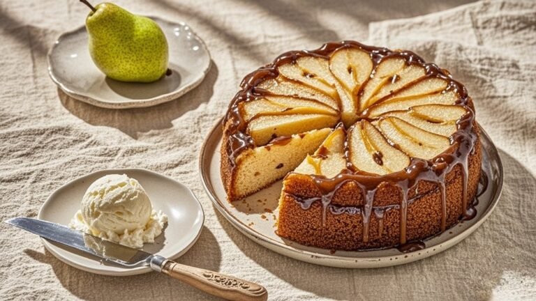 Mary Berry Upside Down Pear Cake