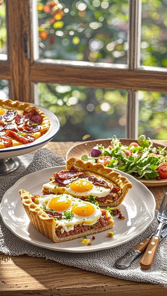 Mary Berry Bacon and Egg Pie