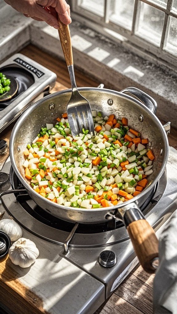 Sauté the Vegetables