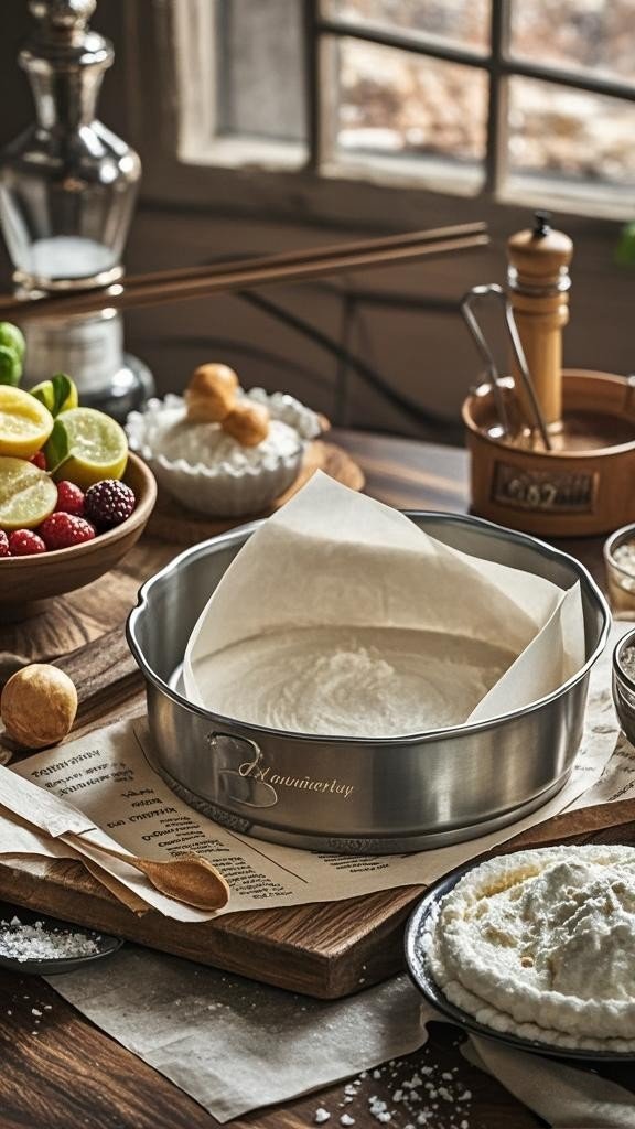 Prepare the Cake Tins