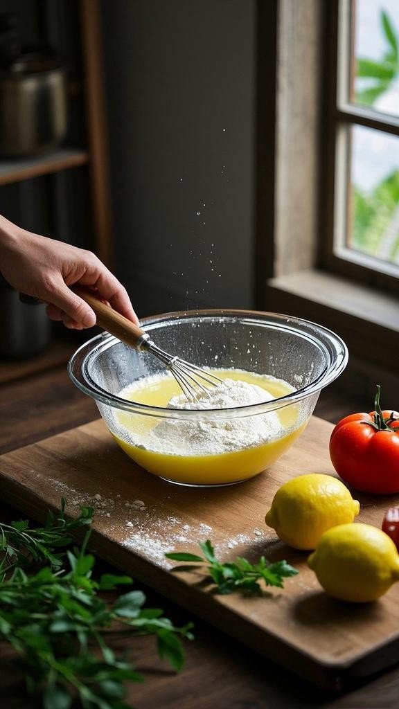 Incorporate Dry Ingredients