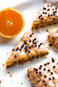 Gluten-Free Orange Chocolate Chip Scones – Grain Changer